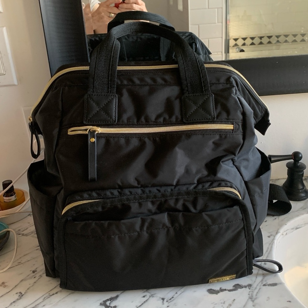 Skip Hop Diaper Bag  - Black and Gray